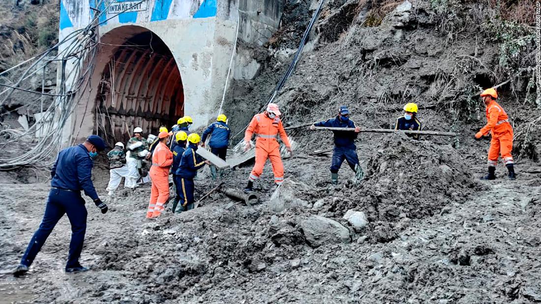 Large-scale rescue operation underway after flooding from India glacier burst