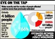 Inching towards a crisis, drop by drop