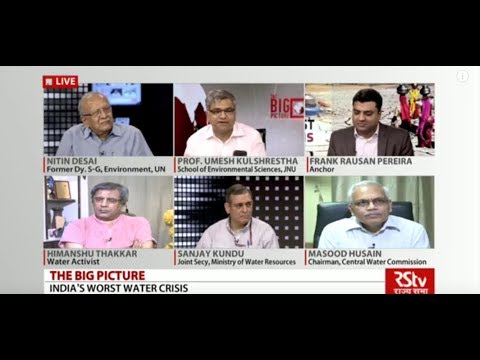 India's Worst Water Crisis: TV Pannel by 'The Big Picture'