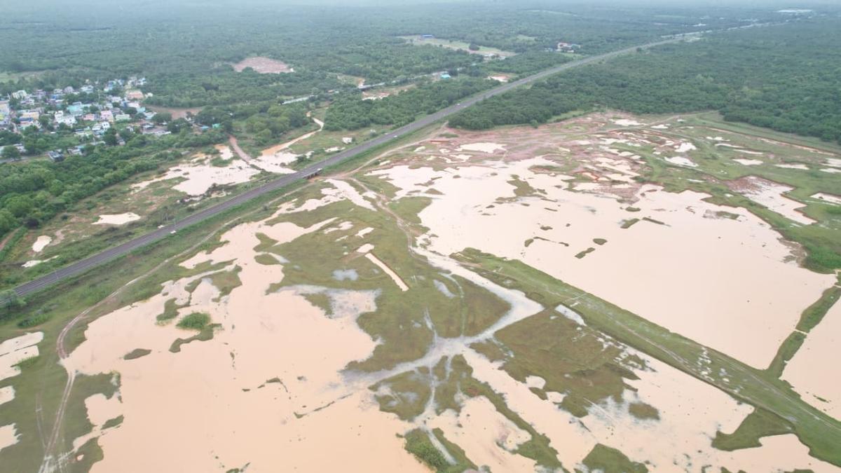 Annamayya district employs drone technology to inspect water flow