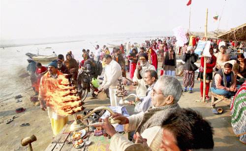 Ganga water unfit even for bathing in Allahabad - Times of India