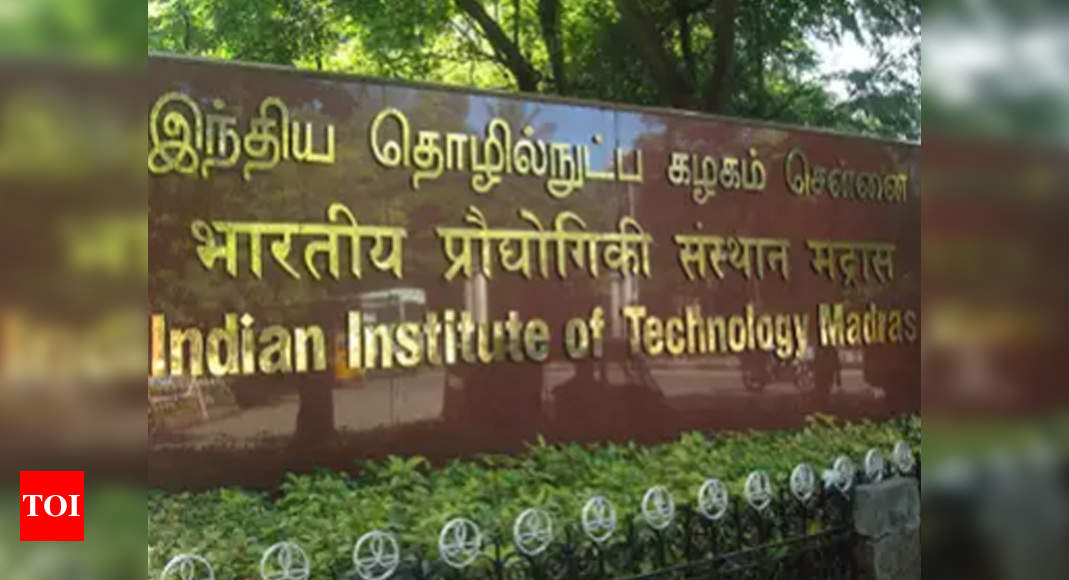 IIT-Madras signs MoU on clean water technology - Times of India