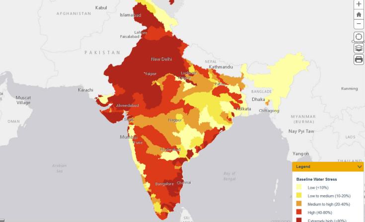 maps explain India’s growing water risks
