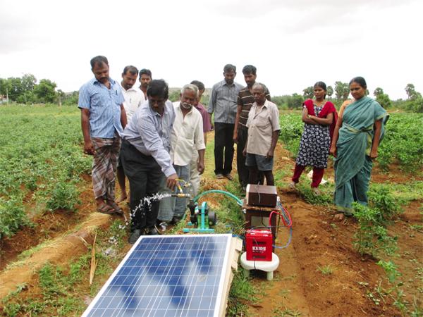About 35,000 solar water pumps installed  in India against the 1,38,267 sanctioned