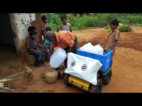 Robot Research in the Wild: Water Transport in Rural India