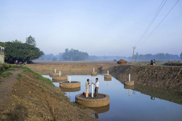 Diverting Floodwater in India