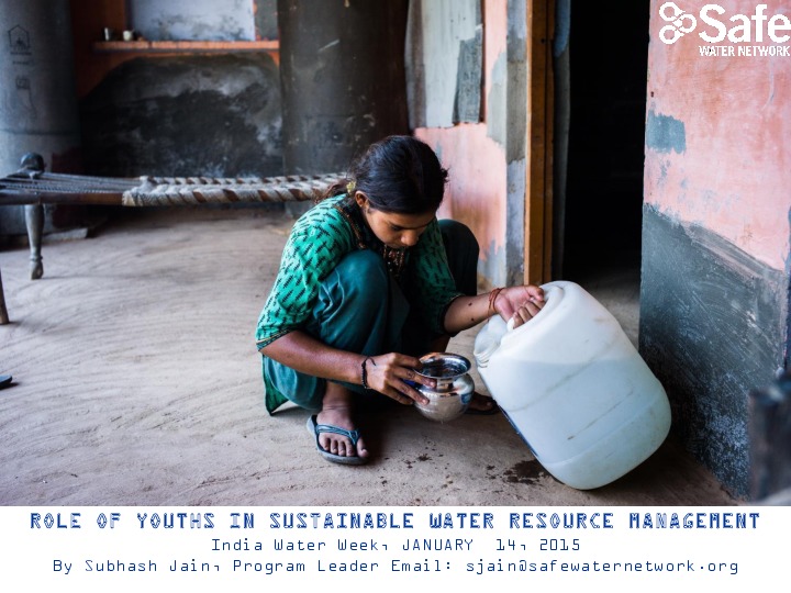 Panel discussion on role of youth in sustainable well received by participants which was chaired by Mr Rajeev Gupta, Secretary, Ministry of Yout...